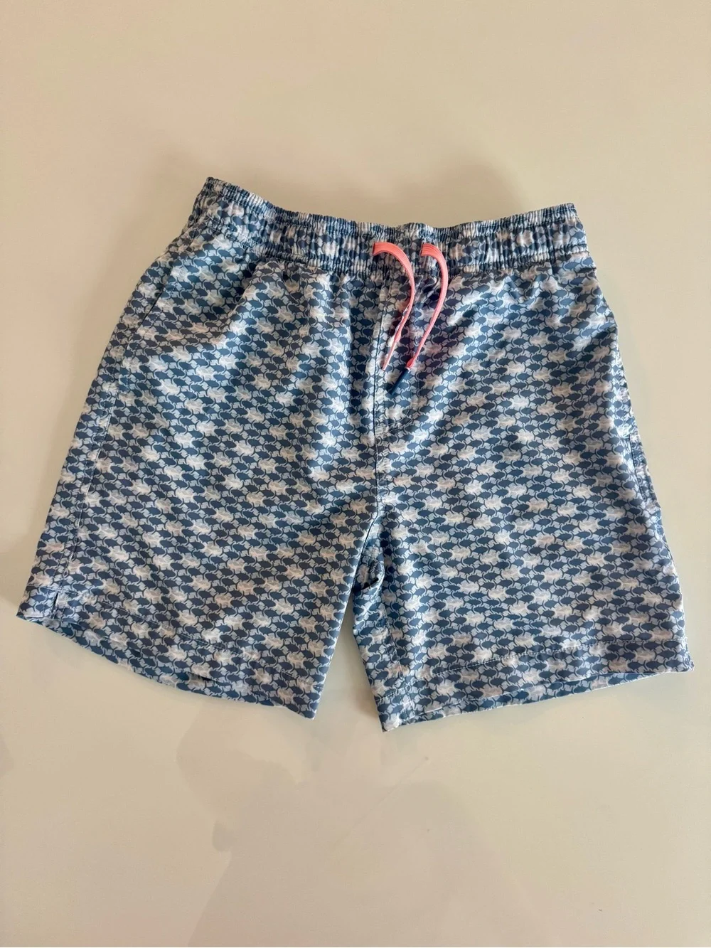 Southern Tide and Classic Club Boys Blue Swim Trunks
